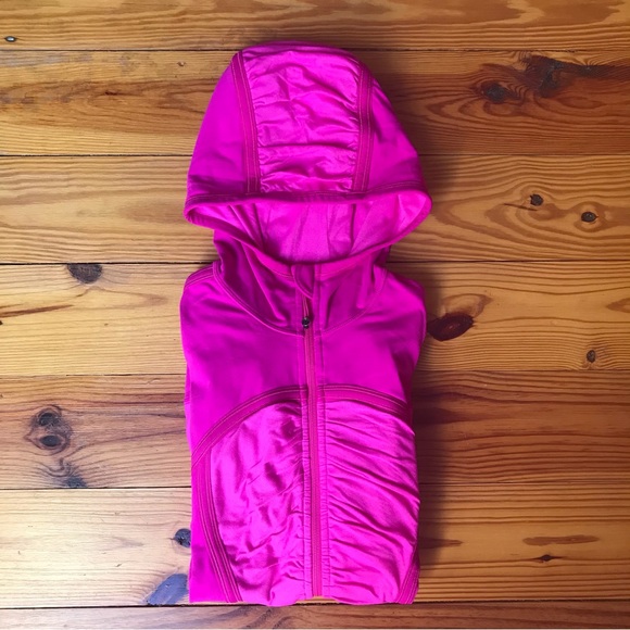 Lululemon Scuba Hoodie Pink Athletic Jacket, EUC, 6 - Picture 16 of 16